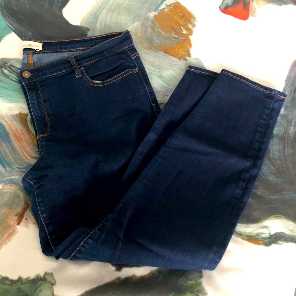 Gap stretch true skinny jeans size 34